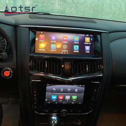 Car GPS Navigation Multimedia Player For Nissan Patrol Y62 Android Car Radio Tape Recorder 64GB Carplay Big Screen Stereo Unit