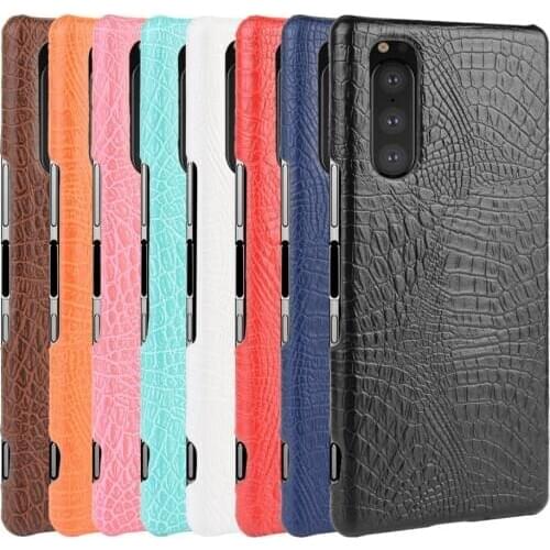 For Sony Xperia 10 II Plus L2 L3 L4 1 II 5 8 Ace PU Leather Back Cover Phone Bumper Fitted Case For Xperia 5 II 8 Lite Case
