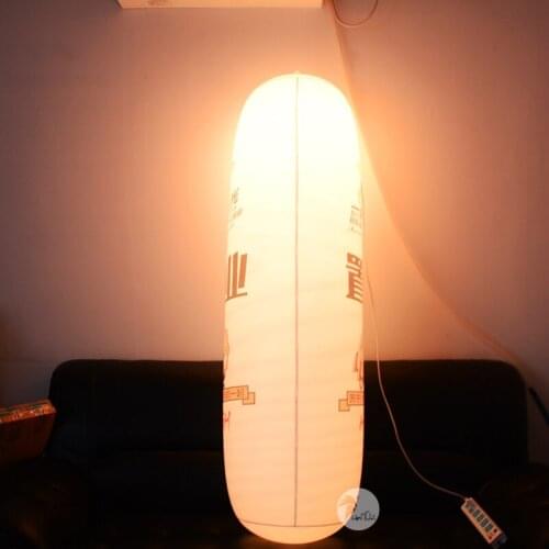 Cylindrical Advertising LED Inflatable Lamppost Garden Street Stage Decoration Lamp Post