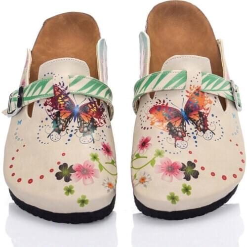 Colorful Women 'S Slippers Orthopedic 1. Grade Faux Leather Stylish Design Quality Product Pleasing Appearance Convenient 2021 Trend Style Fashion New Model Stylish And Sweet Summer Slippers Model For Women