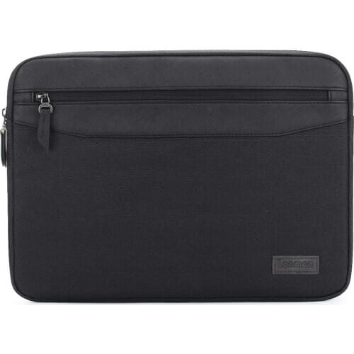 DOMISO Canvas Shockproof Laptop Sleeve Tablet Protective Case Anti-shock Padding 10 13 14 15.6 inches Computer Bag