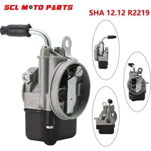 ALconstar-Carburetor For PIAGGIO Ciao PX FL VESPA moped pocket SHA 1212 Dellorto Carb R2219 Universal Racing Motorcycle Carb