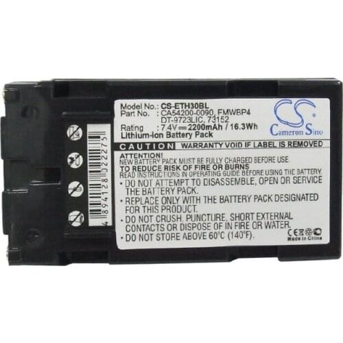 Cameron Sino 2200mAh Battery CA54200-0090, FMWBP4 for Intermec 2400, Trakker Antares 2420, 2425, 2430,2435, 5020 ,5023, 5025