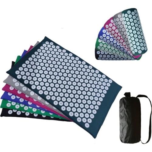 Massager Cushions Acupressure Relieve Back Pain Spike Mat Massage Yoga Mats Yoga Mat with Pillow Needle Massager