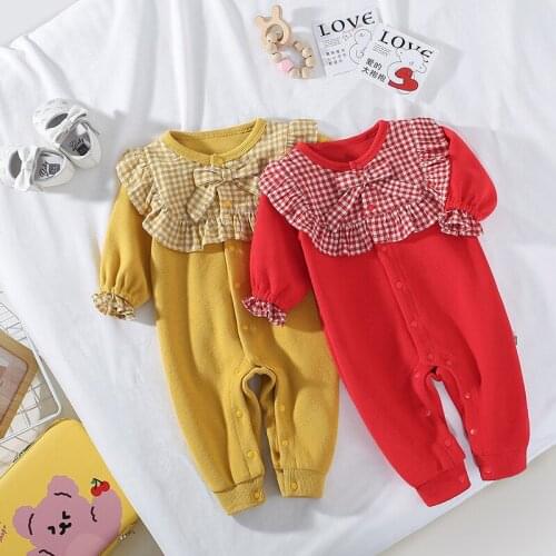 2021 autumn baby romper newborn baby girl clothes