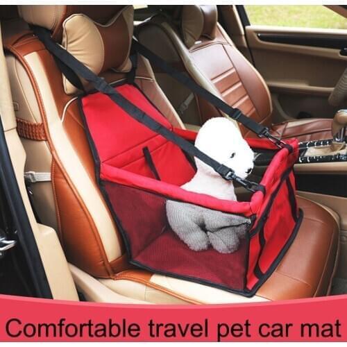 Portable Car Pet Pad Cat Dog Pet Car Seat Wagon Inside The Anti-dirty Seat Cover Breathable Mesh Front Row Bag Dog Mat