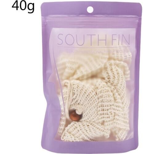 Durable Bath Ball Ramie Shower Mesh with Sling Body Scrubber Puff