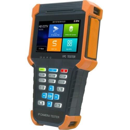 WANGLU Handheld 4 Inch Touch Screen 8MP AHD CVI TVI EX-SDI In One IP Camera Tester
