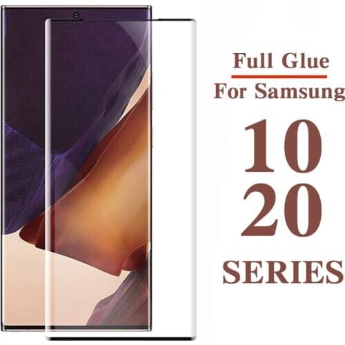 Screenprotector For Samsung S10 S20 Plus S20 Ultra S20Ultra S20Plus Note 10 20 Plus Glass Screen Protector Case Protection Verre