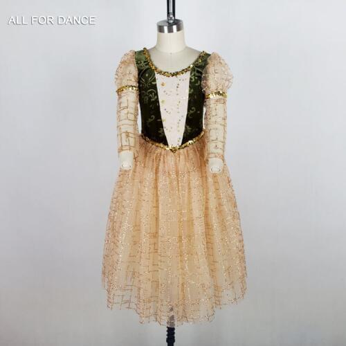 Stage costume ballet tutu girl & women ballet costume long sleeve ballet tutu ballerina dance costume tutu