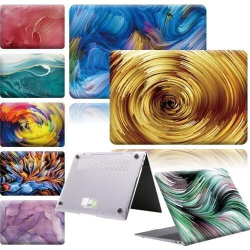 Painted Hard Shell Case Cover for HUAWEI MateBook 13/14/D14/D15/X Pro 13.9/X 2020 /Honor MagicBook 14/15 /Magicbook Pro 16.1
