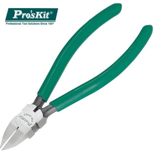 100% Original ProsKit PM-806F Diagonal Pliers Electrician Diagonal Cable Cutter Electronic Cutting Plier Hand Tools