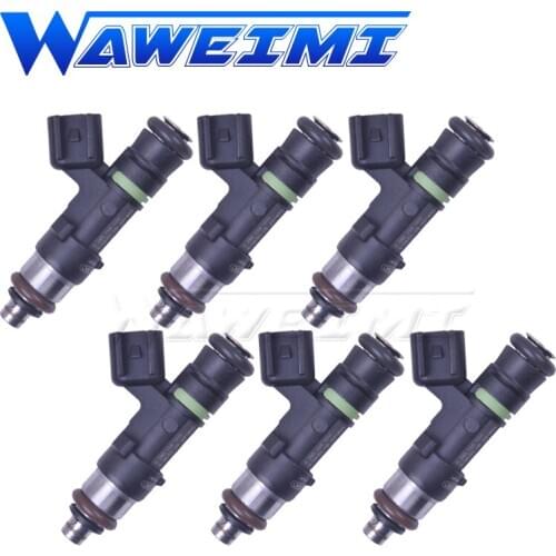 WAWEIMI 6 Pieces Genuine Quality Fuel Injectors OE 0280158056 For 2001 - 2008 Ford Explorer UT UX UZ U251 4.0L 0280158056
