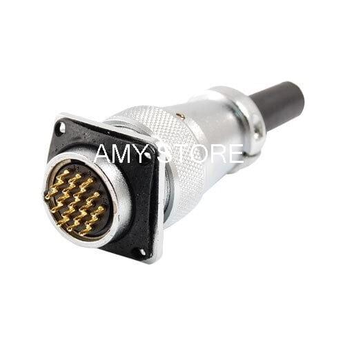 AC 250V 5A 19 Pins Electric Deck Aviation Connector Plug