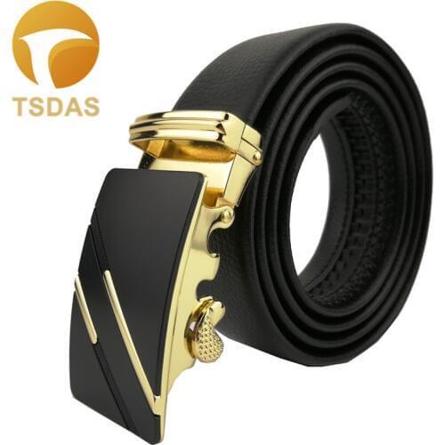 Automatic Belt Buckle For Men Fashion Popular Black Belt Buckle 3 Different Design in Stock