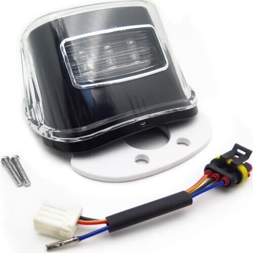 Aftermarket free shipping motorcycle parts Tail Brake Light For Harley-Davidson Dyna Sportster 1200 XL1200 883 XL883 clear lens