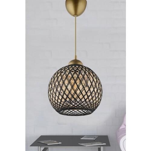Chandelier Pendant Lamp Ball Black