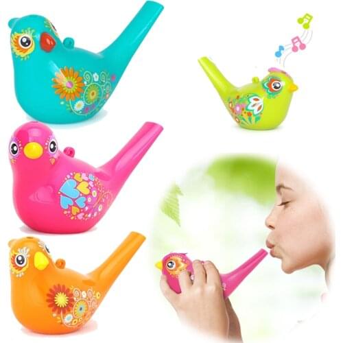 Music toy water bird whistle child early education childrens gift color toy musical instrument Bath time
