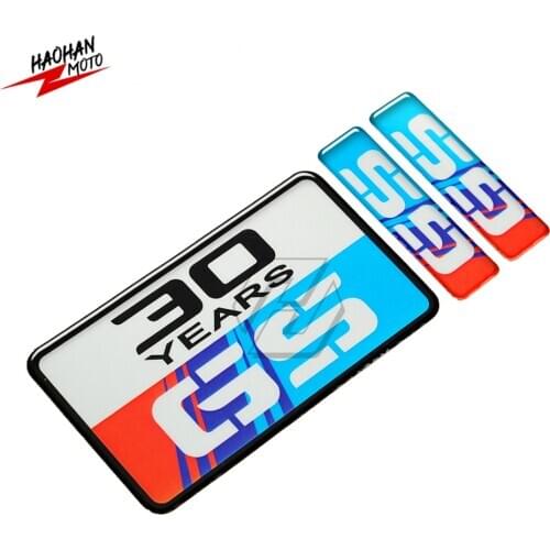 For BMW GS Decal F850GS R1200GS F650GS F800GS F700GS F750GS G310GS 30TH 30 Years GS Anniversary Tank Pad Stickers