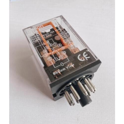 Intermediate relay MK3P-I MK3P small electromagnetic relay 11PIN DC12V DC24V AC110V AC220V
