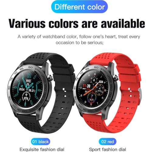 F22U Bluetooth-compatible Sports Smart Watch Men GPS Fitness Tracker Full Touch Smart Bracelet Woman Temperature Smartwatch