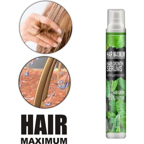 Hair Growth Spray Fast Grow Hair Oil Hair Loss Cure For Thinning Hair Products Hair Care For Men Women 10ml New TSLM1