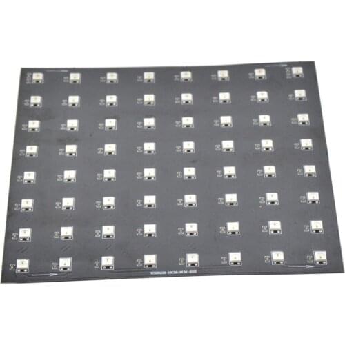 NEW SK6812 WS2812B Panel Flexible 5050 RGB WS2811 IC 8*8 64leds Digital Sreen WS2812B LED Panel Display Light DC5V 16*16CM