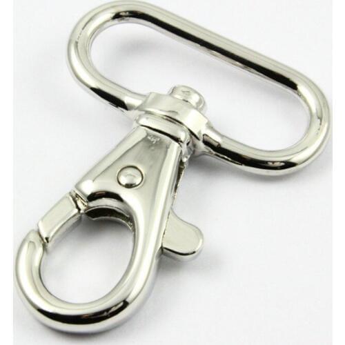 20 Pieces 50x32mm Swivel Snap Hook Metal Lanyard Hook Paracord Lobster Trigger Clasp Clips