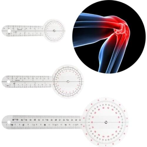 3Pcs Orthopedic Protractor Angle Finder Plastic inclinometer body Angle Meter Spinal Ruler