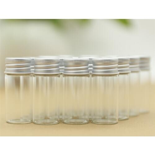 50 Pieces 22*50mm 10ml SMALL Glass Jars Storage jar Tiny test tube Glass Bottle Vials Mini Containers Transparent Bottles