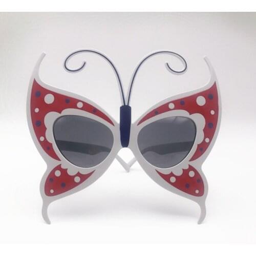 6 Pairs Funny Wedding Favors and Gifts Party Mask Butterfly Ornaments Costume Sunglasses Novelty Glasses Festive Party Supplies
