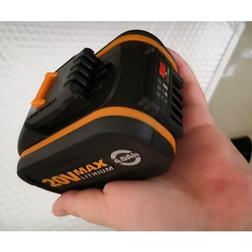 New LED 20V Battery 4000mah Li-ion for Power Tool Worx WX390/WX176/WX166.4/WX372.1 WX800/WX678/WX550/WX532/WG894E WG629E/WG329E