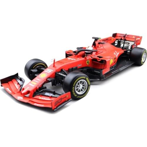 1/18 Ferrari SF90 S.Vettel C.Leclerc Bburago 16807 #5 #16 Diecast Model Car Toys Boys Girls Gifts