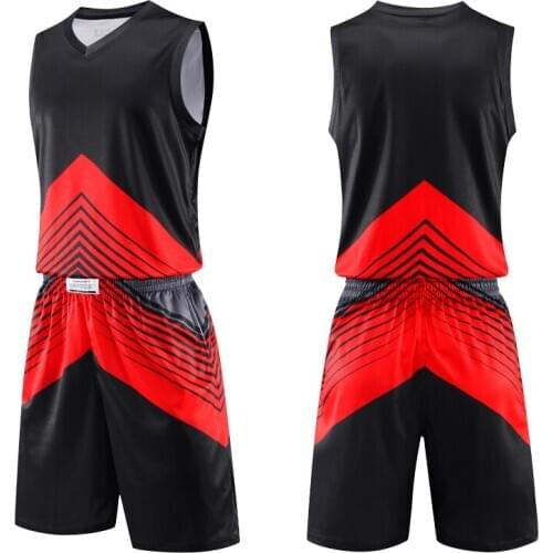 3D print Men Basketball jerseys Team Sports Suits Breathable Sleeveless Training jersey set youth Basketball uniforms set kits