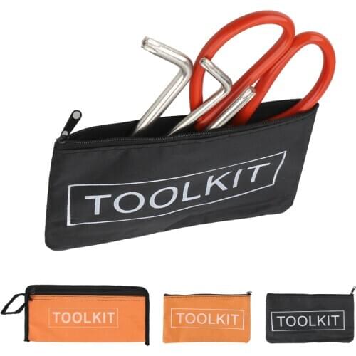 Storage Bags Waterproof Organizer Multi-function Portable Bag Small Tool Bag High Quality Zipper Canvas Oxford Hardware Toolkits