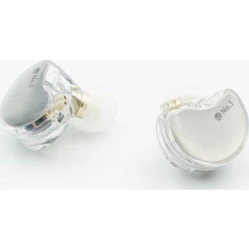 TFZ No.3/No.3 Ti Dynamic Driver 2pin 0.78mm Transparent HiFi Detachable In-ear Earphone IEMs
