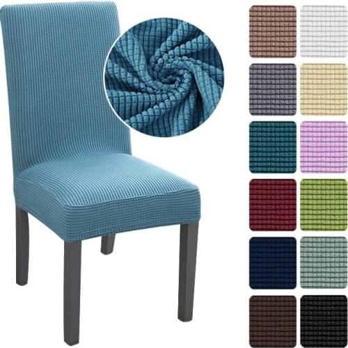 1pcs Slipcover Removable Anti-dirty Dustproof Seat Chair Cover for Wedding Hotel Banquet Dining Room Decoration Chair Protector