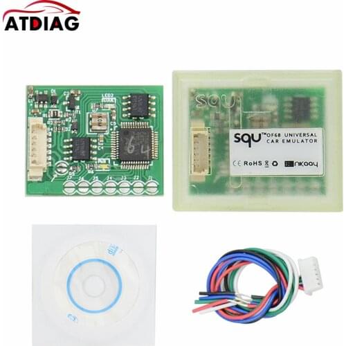 1pcs SQU OF68/ OF80 Universal Car Emulator SQU OF68 support IMMO/Seat accupancy sensor/Tacho Programs ECU Programmer Tool