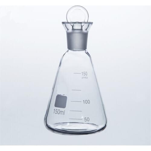 150ml Iodin Determination Flask Grinding Mouth Conical flask For Chemistry Laboratory