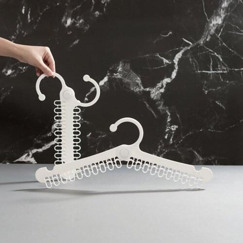 New5pcs Multi-function hanger Hangers Clothes Rack Home Organization Foldable Top Quality for Home Travel Anti-skid Design