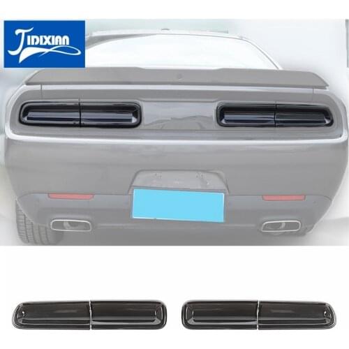 MOPAI Car Stickers for Challenger 2015+ Car Rear Tail Light Lamp Decoration Cover for Dodg Challenger 2015+ Exterior Accessories
