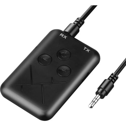 2021 New 3.5mm Audio Wireless Bluetooth 4.2 Transmitter Receiver 2 In 1 Adapter Stereo Audio for TV Car Speaker Music