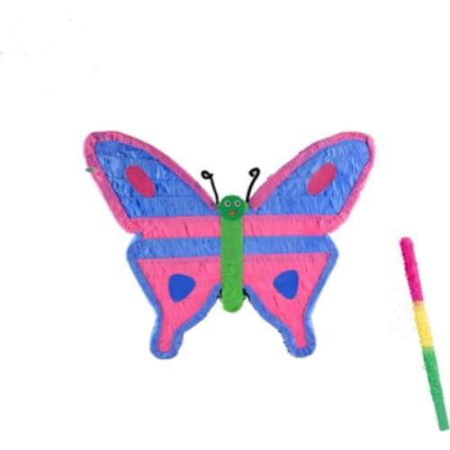 Butterfly Shape Pinata Birthday Party Pinata Filler Creative Pinata Decorative Pinata Smashing Toy Sugar Filled Plaything Party