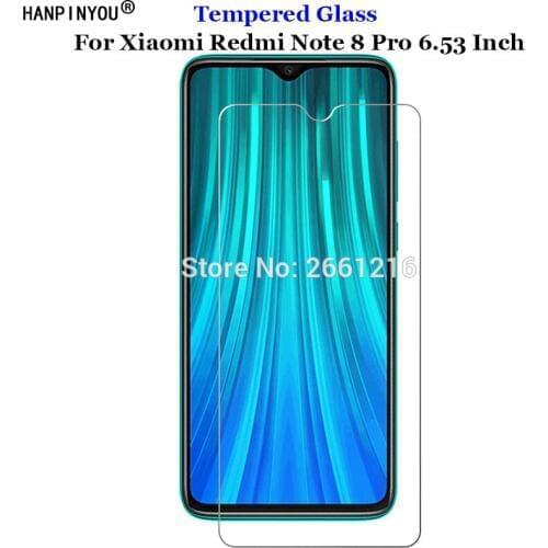 For Xiaomi Redmi Note 8Pro Tempered Glass 9H 2.5D Premium Screen Protector Film For Xiaomi Redmi Note 8 Pro 6.53"