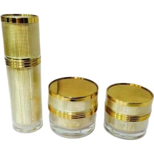 40ML lattice shape acrylic pump bottle lotion serum foundation essence emulsion skin care cosmetic packing