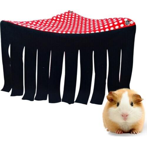 Sumer Hide Hammock Cages Bed for Small Animals Pet Guinea Pig Chinchilla Hamster Squirrel Sugar Glider Ferret