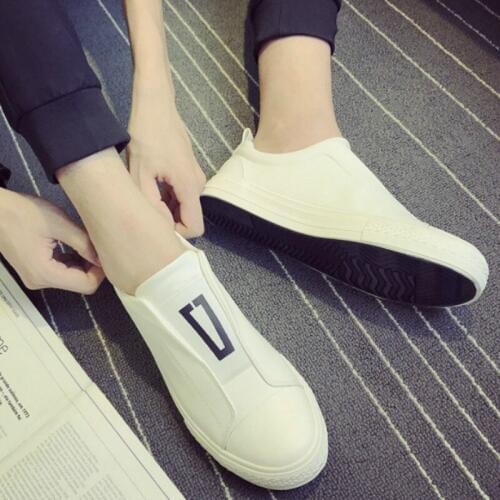 Men Casual Comfort Men Shoes True Sneakers Men Loafers Business Male Shoes Adult Office Leather Shoes Retro Men Footwear D7-29