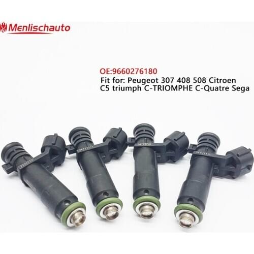 Original 9660276180 Fuel Injector for Peuge-ot 307 408 508 for Citr-oen Seina Sega Picasso Triumph Guest Nozzle 9660276180