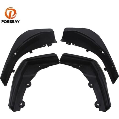POSSBAY Auto Mudguard Car Mud Guards Splash Flaps for Land Rover Range Rover Evoque Dynamic 2012-2015 Exterior Accessories