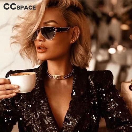 49033 Polygon Luxury Metal Frame Sunglasses Men Women Fashion Shades UV400 Vintage Glasses